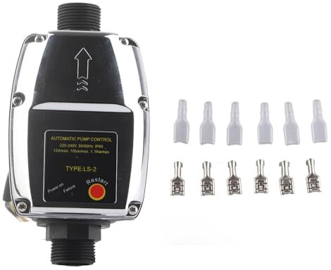 Kuuleyn Automatische Pumpensteuerung, G1-Gewinde, IP65-Schutz, Leckageerkennung, Wasserpumpe, elektronischer Druckschalter, Wasserpumpen-Druckschalter
