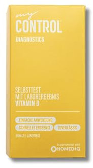 my Control Diagnostics Selbsttest mit Laborergebnis - Vitamin D - Einfaches Testen für zu Hause
