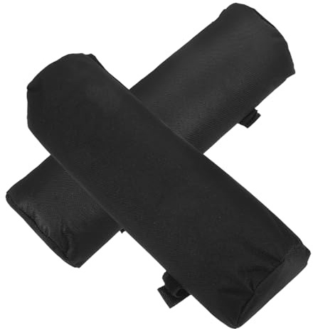GRADENEVE Armlehnenpolster 2 Stück 34cm für Tragbare Gartenstühle mit Verstellbarer Armlehne und Langlebigem Bezug Geeignet für Balkon und Camping