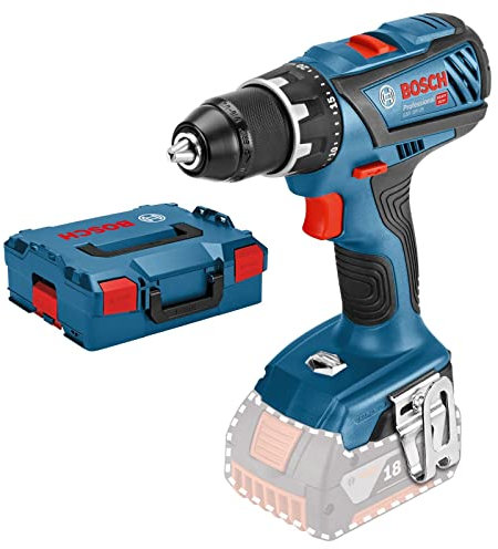 Bosch Professional 18V System Akku Bohrschrauber GSR 18V-28 (max. Drehmoment (weich/hart): 28/63 Nm, inkl. L-BOXX, ohne Akku/ Ladegerät)