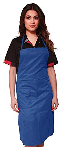 Grembiuli Da Lavoro,Cucina, Alimentari,Macelleria,Parannanze (blu royal)