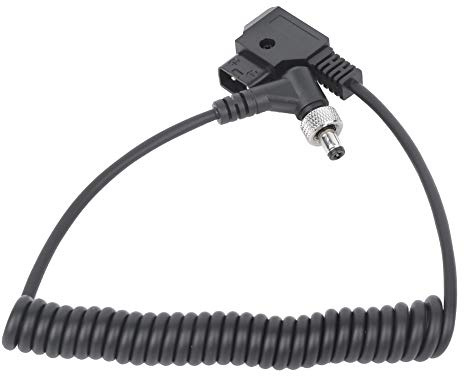 Câble alimentation CC pour BMCC BMPC, ATOMOS et BESTVIEW - Verrouillage ressort moniteur éclairage