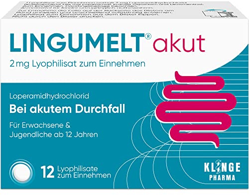 LINGUMELT akut 2 mg Lyophilisat zum Einnehmen, 12 St. Tabletten