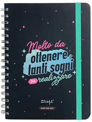 Mr. Wonderful Wonder Schulplaner 2023-2024 Wochenkalender - Viel zu erreichen und viele Träume zu verwirklichen