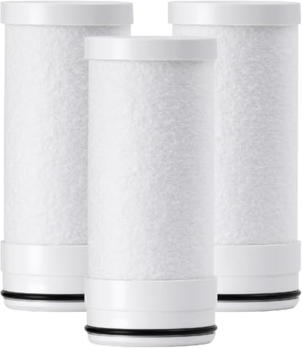 Waterdrop WD-FF-03A Ersättningsfilter för WD-FC-06 Kran, Minskar 94.42% Klor, Dålig Smak och Mer, Varar Upp till 9 Månader (3-Pack)