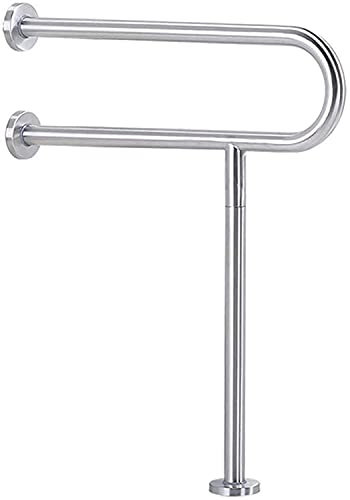 CRBUDY Handlaufgriffe Haltegriffe für Badewannen, Haltegriffe für Toiletten, Wandmontage, U-förmiger Sicherheitsschutz für Badezimmer aus Edelstahl/B (A)