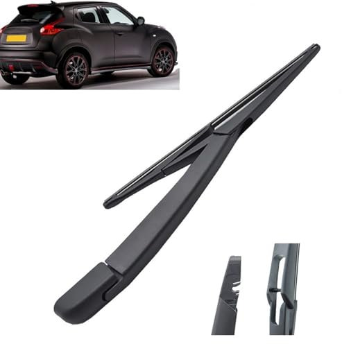 Wiper 12 Rear Wiper Blade & Arm Set Kit,For Nissan Juke 2010-2019 Windshield Windscreen Tailgate Window Rain Brush