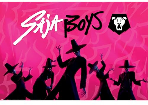 Close Up K-POP DEMON Hunter (IDOL) MAXI POSTER 91,5 cm x 61 cm Maxi Poster - Póster de arte de pared K-Pop sin marco para casa, dormitorio o estudio