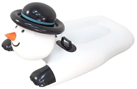 APLVFFZH Schneereifen, Aufblasbarer Schneeschlitten, Stabiler Griff, Skiring, Aufblasbares Outdoor Skifahren