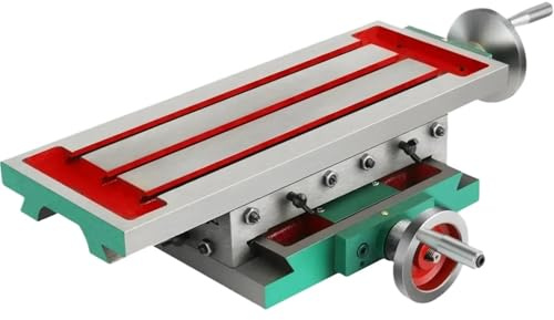 Fraiseuses, Table de fraisage 45 x 17 cm | Table de travail à chariot composé 2 axes 4 directions | Fraiseuse transversale multifonction for perçage