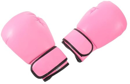 VINTORKY 1 par de Guantes de Boxeo para niños de 8 oz: Guantes de Sparring de Cuero sintético para niños y niñas, Ideales para Boxeo, Kickboxing, MMA, Muay Thai y Saco de Cómodos y Resistentes.