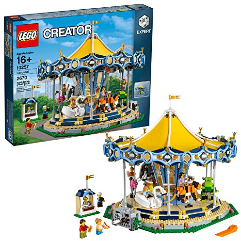 Lego Creator 10257 Karussell – Exklusives Modell für Sammler und Lego Fans – Detailreiches Bauset mit 2670 Teilen – Ab 16 Jahren