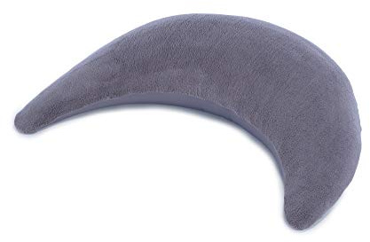 Kinderhaus Blaubär Set Theraline Plüschmond Stillkissen & Bauchstützkissen mit Stoffwindel Schmuse- und Lesekissen | Kopf- und Nackenkissen | gefüllt mit Mikroperlen