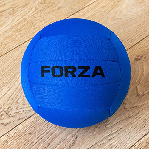 FORZA 7in Cloth Dodgeball Ball [Size 2] | Soft Play Equipment - Dodgeballs For Kids | Playground Ball Dodge Ball | Available in Red or Blue [1 or 6 Pack] (Pack of 1, Blue)
