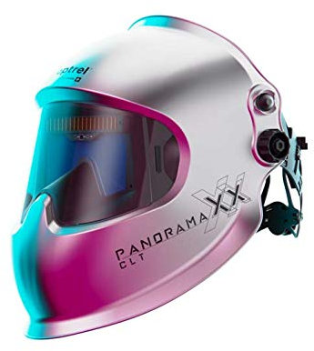 Optrel Panoramaxx CLT Silber Automatik-Schwei?erhelm neues IsoFit Kopfband 1010.201