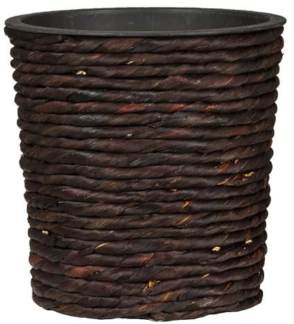 Scheurich Water Hyacinth 30, korgkärl/korgkruka av vattenhyacinth färg: brun, 30 cm diameter, 28 cm hög, 23,9 l volym