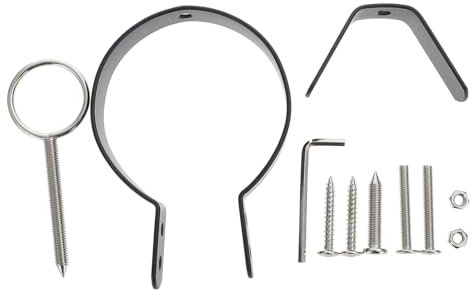 Amosfun Ham Fixer Iron Ham Holder for Home Fixing Storage Holder for Spanish Leg Stand Black for Home Use