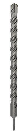 Mavaol Hammer Drill Bit Cross Blade 2-Helix for Concrete and Masonry, 40mm Diameter, 600mm Length Hand Tool