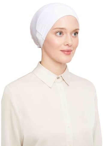 ihvan online Hijab Kopftuch, Beanie Unterkappe Schal, Turban Kopftücher für Damen, Muslimische unterkopfbedeckung Hijab Kappe