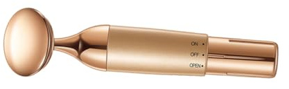 Ipetboom Masajeador Piel Función Facial Mujeres Eléctrico para Dorado Profunda de Introducir Esencia Aliviar Fatiga, Material Abs en y Adecuado para Viajar y Uso en Bolsa Cosmética