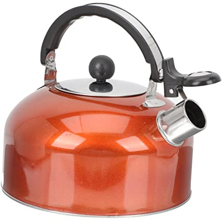Hemobllo Hervidor De Agua Silbato Tetera De Acero Inoxidable De Hervidor Para Cocina Utensilio De Cocina Para Calentar Agua
