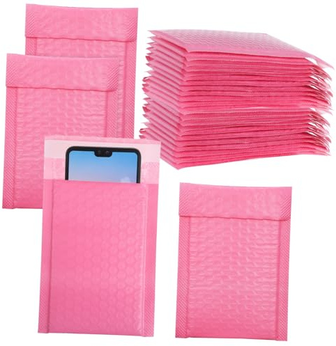 DIKACA 30 Piezas Sobres Acolchados Autoadhesivos Unidades Bolsas para Envíos Pequeñas Resistentes Sobres Compactos para Embalaje Seguro