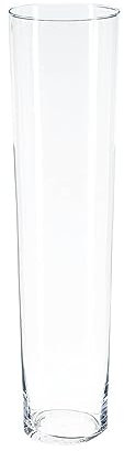 Atmosphera - Konische Vase - Glas - H70 cm - Transparent