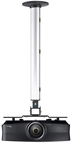VCM Beamer Deckenhalterung | bis 50 kg | höhenverstellbar 120-230 cm | ausziehbare Projektor Halterung | Universal Deckenhalterung | CPM