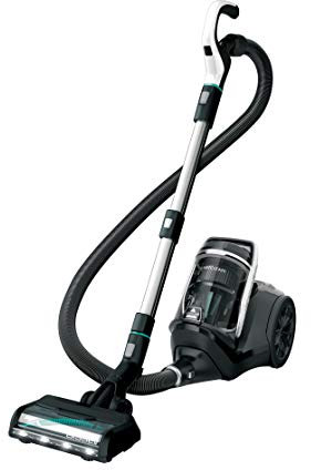 BISSELL SmartClean Pet, Aspirapolvere Senza Sacco, Spazzola Rotante Antigrovigli e Riconoscimento Automatico del tipo di Pavimento, 2228N