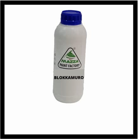 MAZZA Blokkamuro Fissativo Isolante Acrilico Consolidante per Muri Interni ed Esterni a Base D’acqua 1 Litro