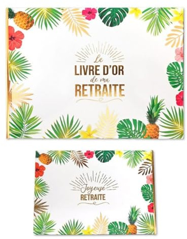 Le livre d'or de ma Retraite - 20 pages