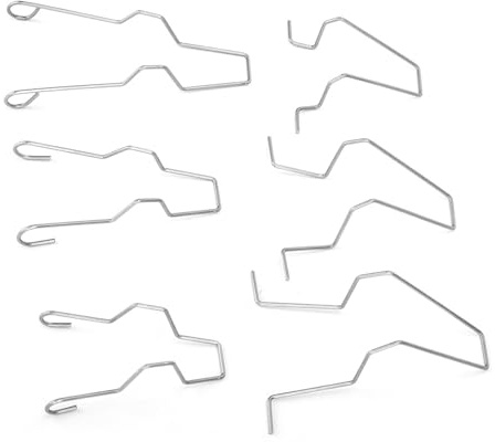 aqxreight Birnen-Haltefederclips für H1/H3/H4/H7, 5ZHSFULLKIT 6 Stück Birnen-Universal-Autoscheinwerferklemme Scheinwerfer-Abblendlicht-Birnenhalter