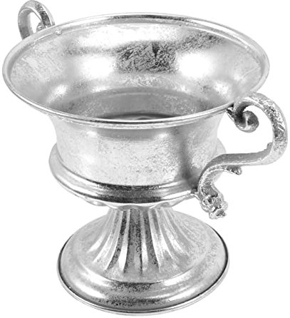 Didiseaon urn vase Pillar Planter Column Plant Stand gooseneck Watering can Roman Pillars Column Trophy Flower Column Flowerpot Pillar Flowerpot Desktop vase Base Banquet Iron European Style