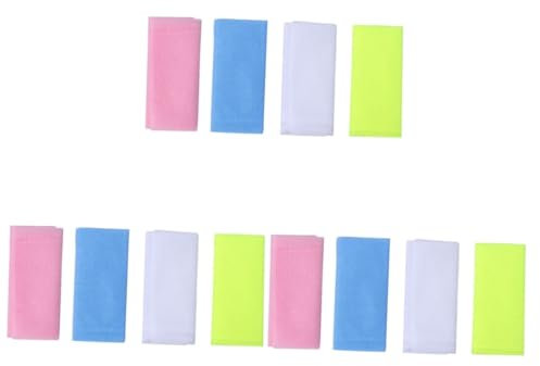 Angoily 12pièces Serviette Exfoliante Longue Nylon De Bain Pratique Homme Et Mélangées