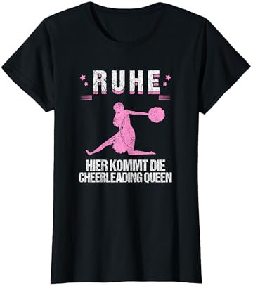 Cheerleading Cheerleader Damen Pompom Cheerleaden Mädchen T-Shirt