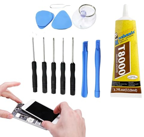 Cutiolly Pegamento Pantalla Móvil, Phone Glue, Adhesivo para Reparaciones y Trabajos de Precisión, para Reparación de Pantallas Táctiles