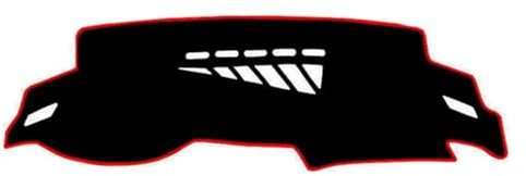 Nonslip Car Dashboard Cover for Audi A4 A4L B8 2008-2016, Anti-UV Anti Glare Dashboard Cover Dash Mat Car Instrument Panel Cover Non Slip Sun Shade Dash Mat,Red