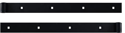 2 Penture Droite - Acier - Longueur 450 mm - Diamètre 14 mm - pour Volet Battant - Charnière pour Volet Battant Bois PVC - Fabrication Française