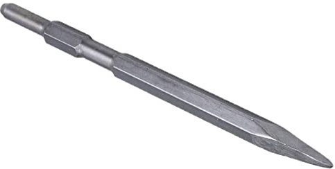Cryfokt Cincel de Largo Fabricado en Acero Cromado para la Renovación de Paredes de Hormigón y Ladrillo, para Profesionales de la Industria de la madera. (Punto 17x280MM)