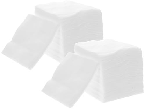 WEKADRIN Dicke Reine Baumwoll Wattepads zum Abschminken Weiche Make Up Entferner für Gesichtspflege Hypoallergen Sanft Zur Haut 250g Einweg Pads für Reisen und Tägliche Reinigung