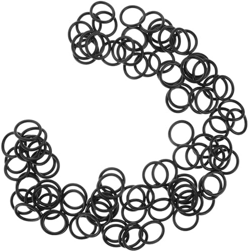 ADOCARN 100Pcs Fire Extinguisher O-Rings Seal Ring Set Rubber Valve Gaskets for 2-8Kg Extinguisher Repair Fire Safety Sealing Accessories