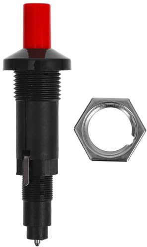 HEMOTON Accenditore Piezoelettrico per Grill e Stufa a Gas Uscita 2,3 Mm e Foro di Montaggio 18 Mm, Facile Installazione per Uso Esterno e Cucina da Campeggio