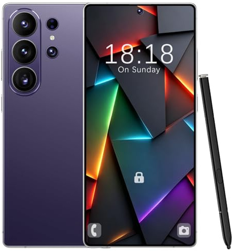T-Smart 12+512GB Unlocked Android Smartphone – 6.9 HD Display, 4500 mAh Battery, 21+8 MP Dual Camera, Dual-SIM, Face ID & OTG – No Contract