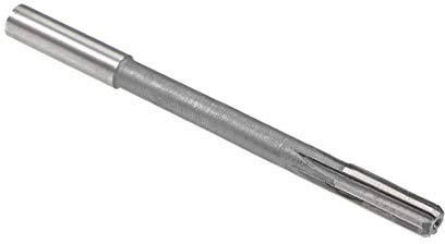 sourcing map Gerade Schaft HSS H8 Reibahle 6,5mm Schnitt Durchmesser Maschine Fräser