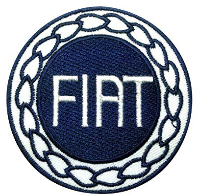 FIAT Sports Racing Vintage Aufnäher Besticktes Patch zum Aufbügeln Applique
