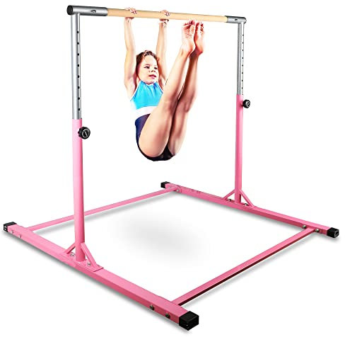 ORIENTOOLS Gymnastikstange für Kinder, Reckstange Höhenverstellbare Gymnastikstange für Kinder Home Gym Garten