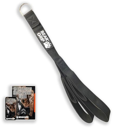 BEAR GRIP - Correa de fijación de cuerda de tríceps, tiradores de cable, entrenamientos de extensión de tríceps (versión 1)