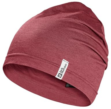 Jack Wolfskin Unisex Kinder Travel K Beanie-Mütze, Soft Pink, M EU