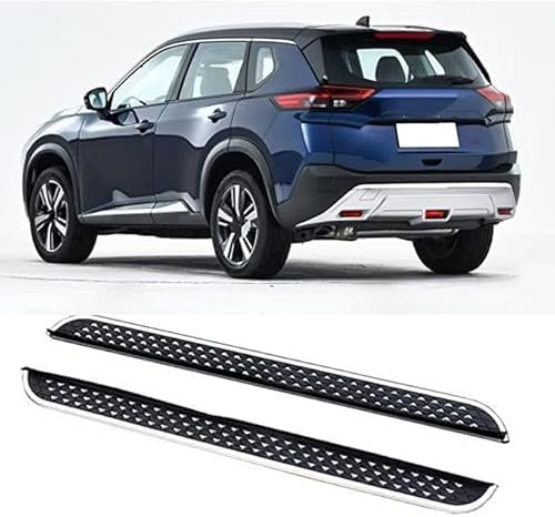 2 stück Auto Seitenschweller für Nissan Rogue New X-Trail T33 2021 2022 Flankenschutz Trittbretter Seitenstufen Karosserie-Kit-Ersatz Tuning Styling Satz