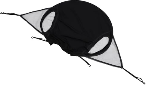 ifundom Sonnenschutz Regenschirm aus Spandex für Kinderwagen und Wagen Winddicht Schwarz mit Vergrößerter Netzbelüftung Reise
